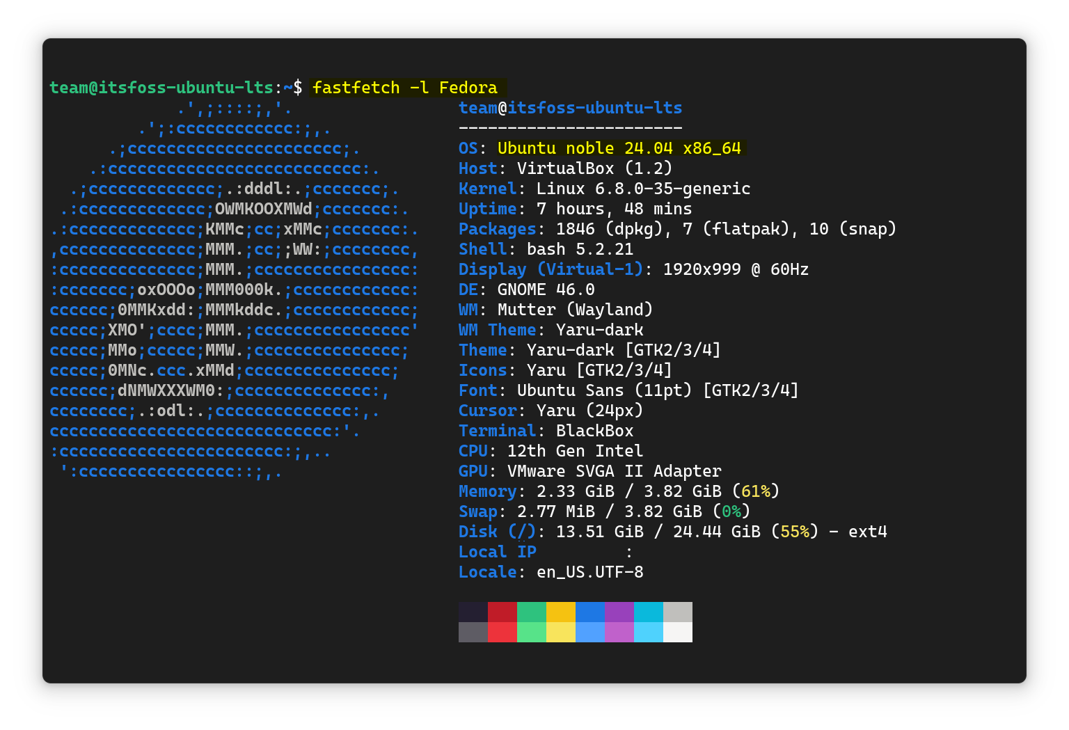 Fedora Linux useful commands